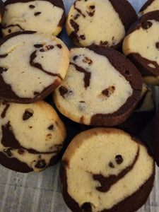 Chocolate, Vanilla Chocolate Chip Shortbread (The Cole Cookie) New Cookie!!