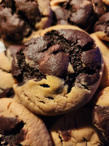 Chocolate Chocolate Chip Peanut Butter Swirl (New Cookie!!)